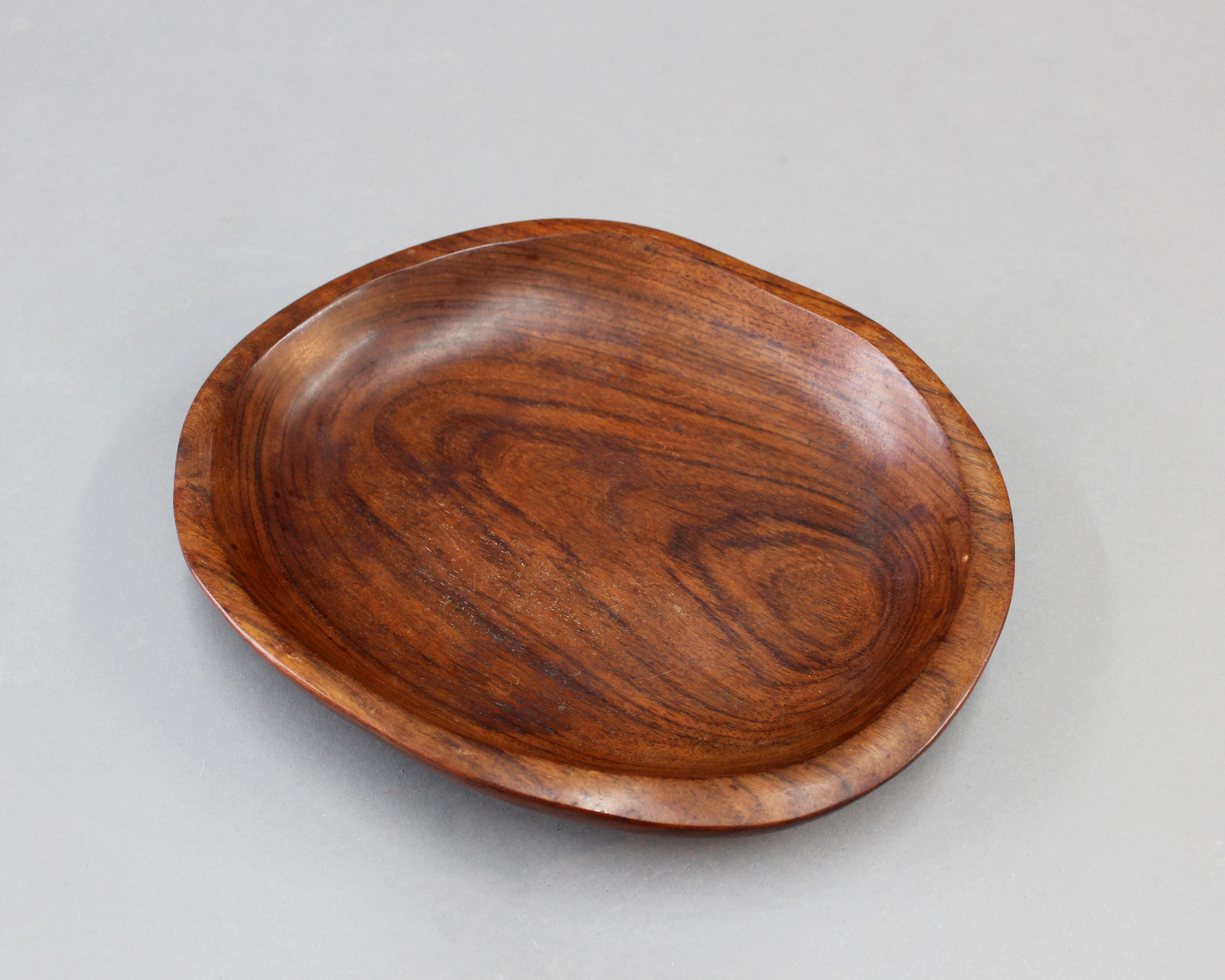 Alexandre and Odile Noll, Two Wooden Carved Trays For Sale 1