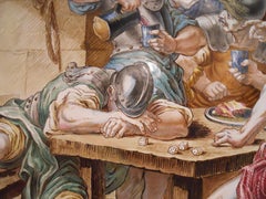 Alexandre-Auguste Chauvigné, The Drunkenness of Roman Soldiers