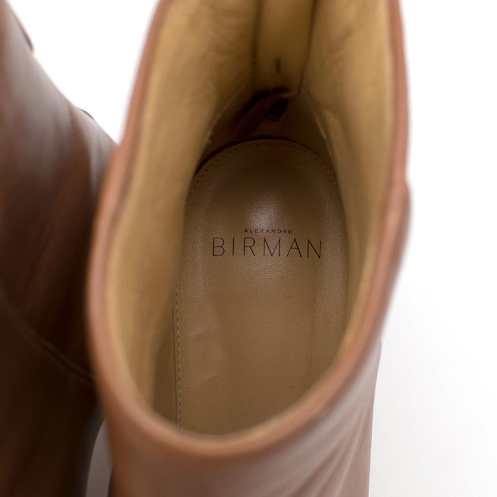 Women's Alexandre Birman Kittie leather ankle boots SIZE 38