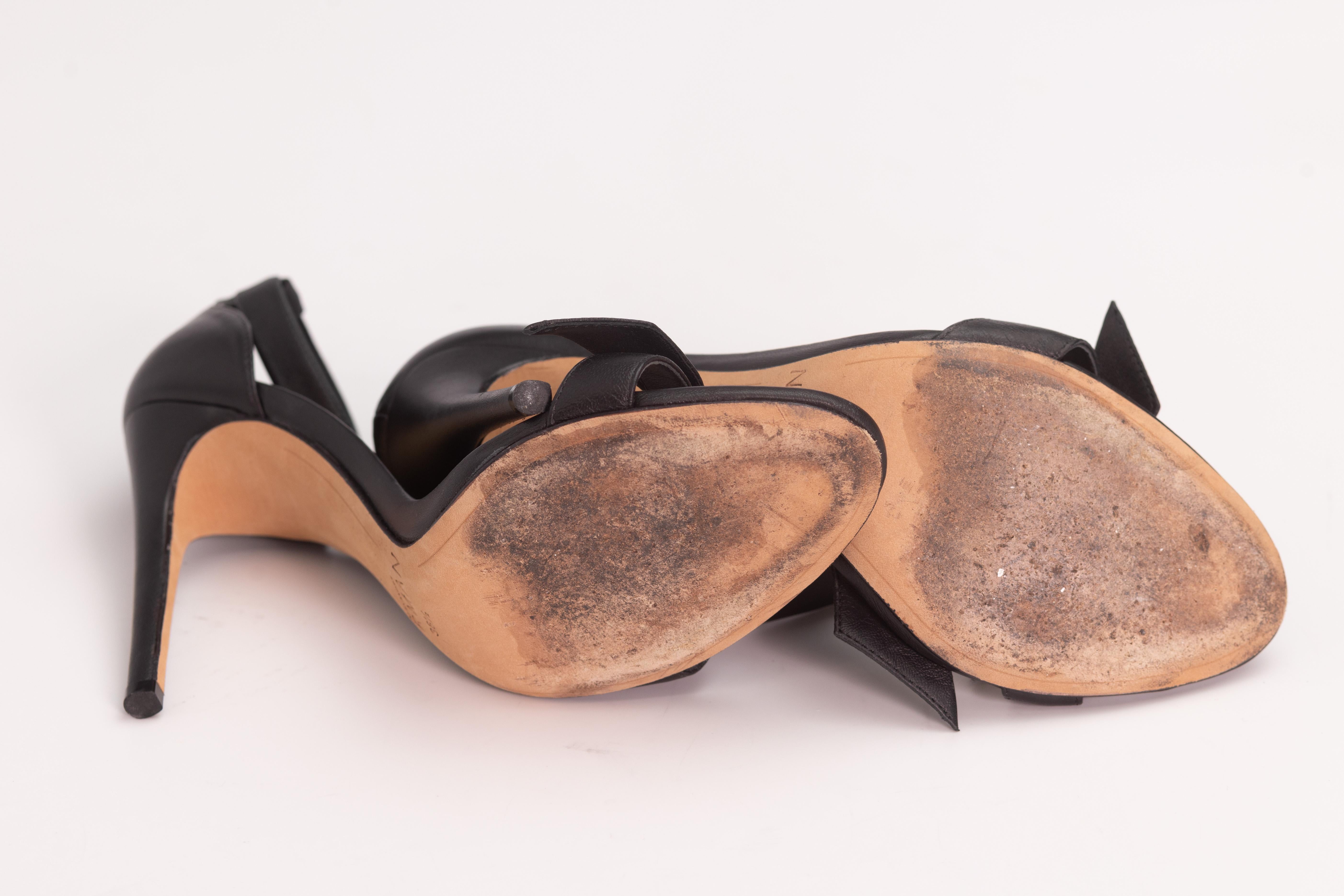 Alexandre Birman Open Toe Bow Sandal Heels (EU 36) For Sale 2
