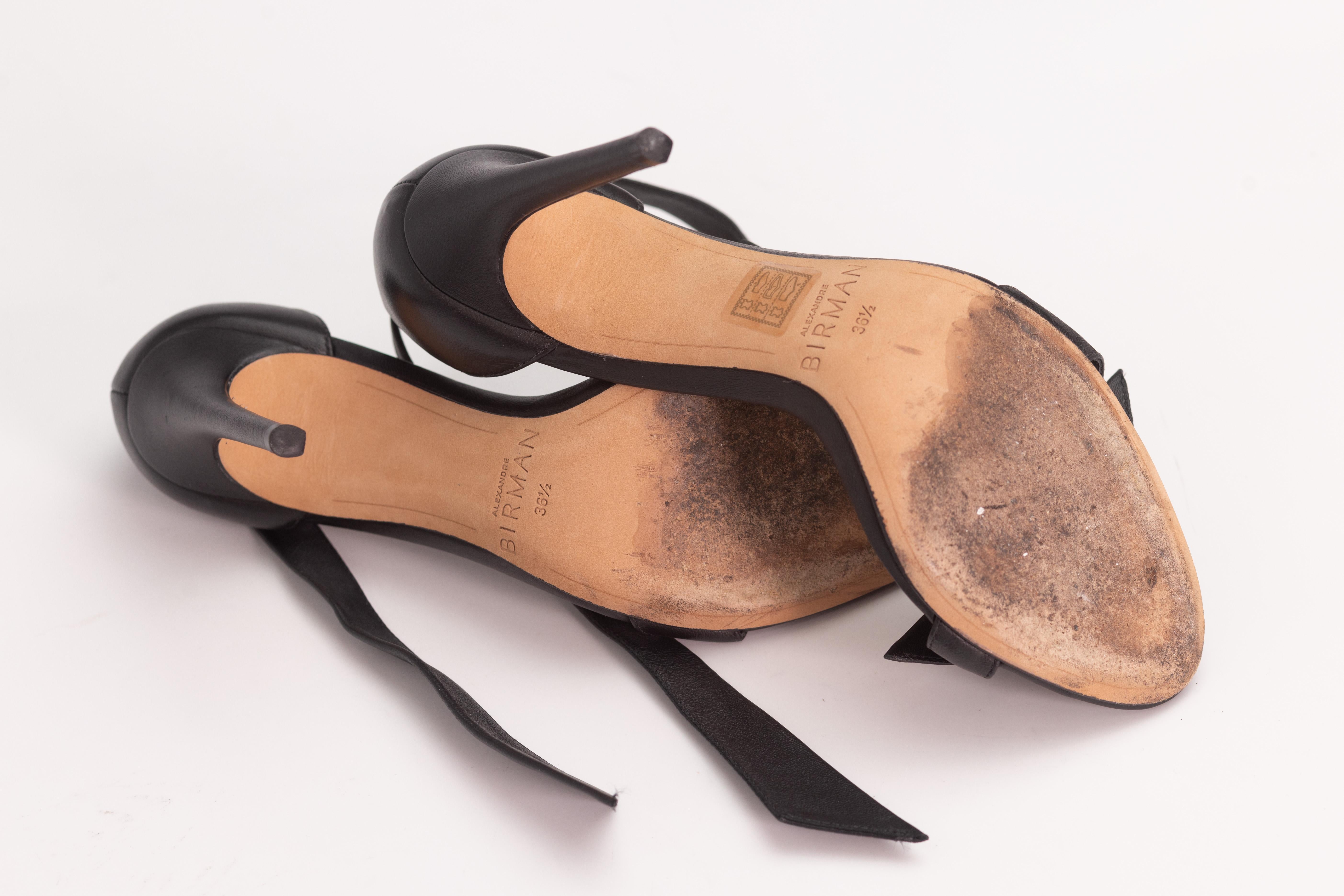 Alexandre Birman Open Toe Bow Sandal Heels (EU 36) For Sale 4