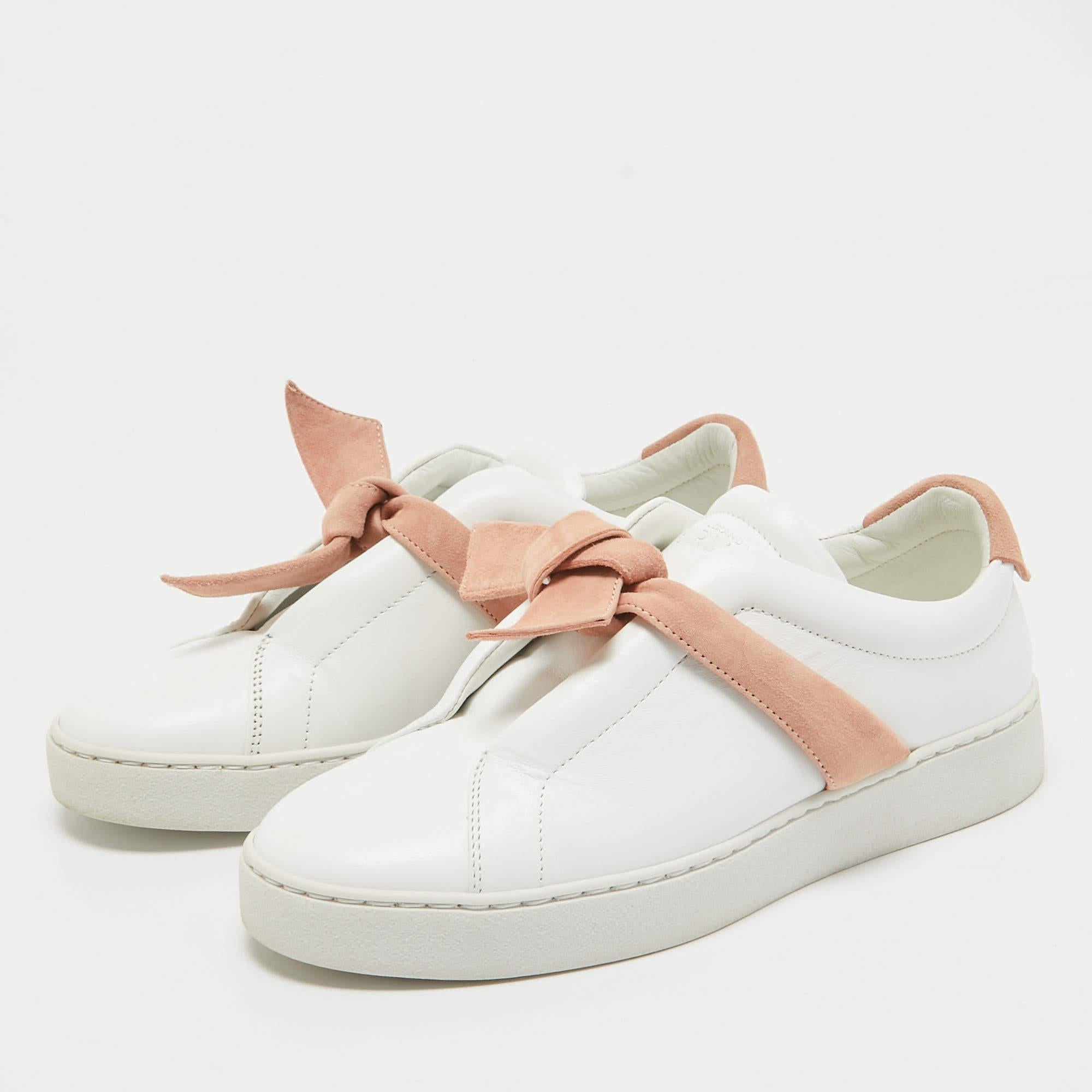 Crafted with skill these sneakers feature a luxe design with signature detailing. You can count on them to elevate any outfit. Embrace the ultimate in sophistication and comfort with every step you take.