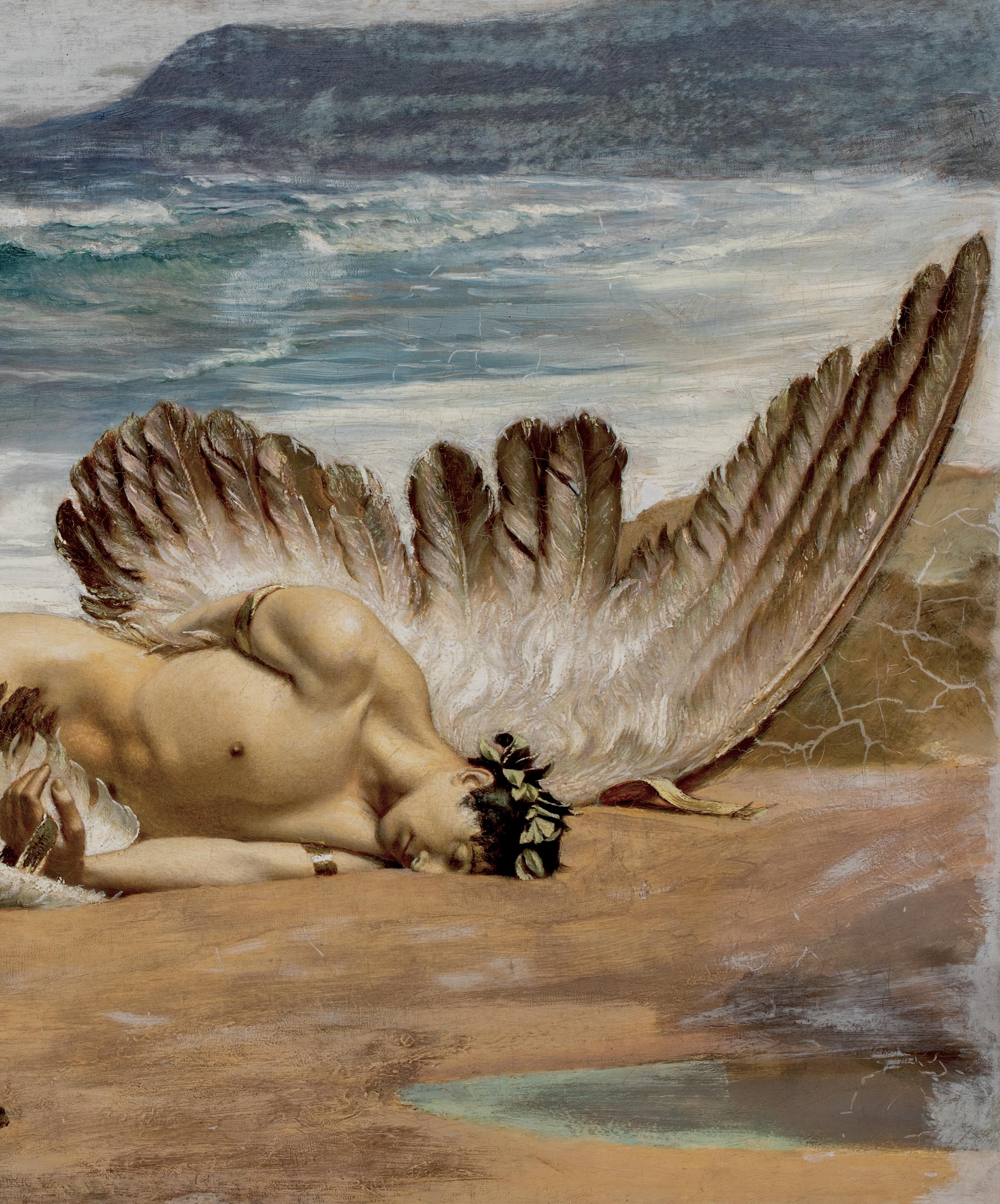 The Death Of Icarus, 19th Century - Alexandre CABANEL (1823-1889) For Sale 3