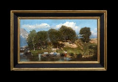 Bringing In The Nets, Lake Lucerne, 19th Century