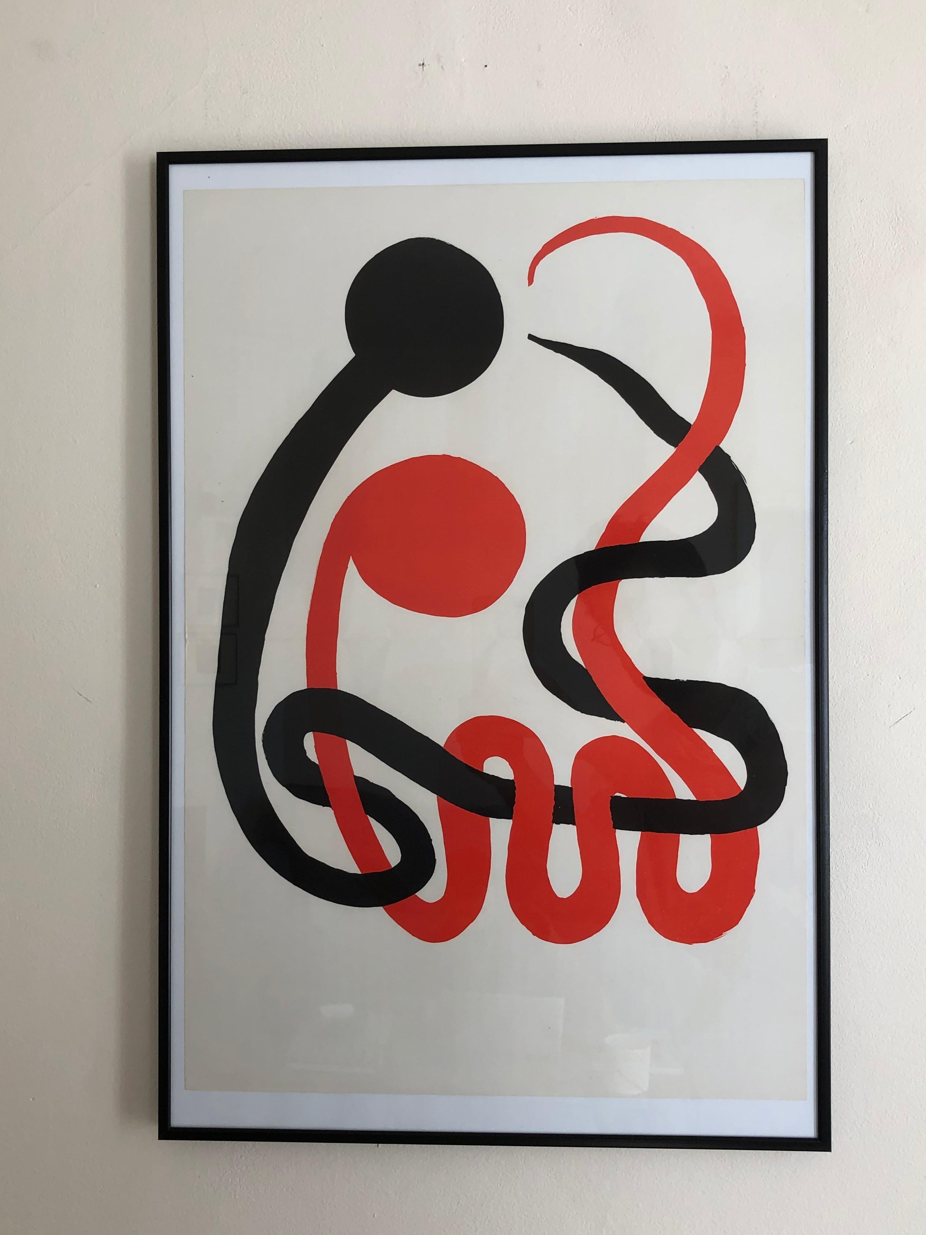 Alexander Calder (1898–1976)
Lithograph 