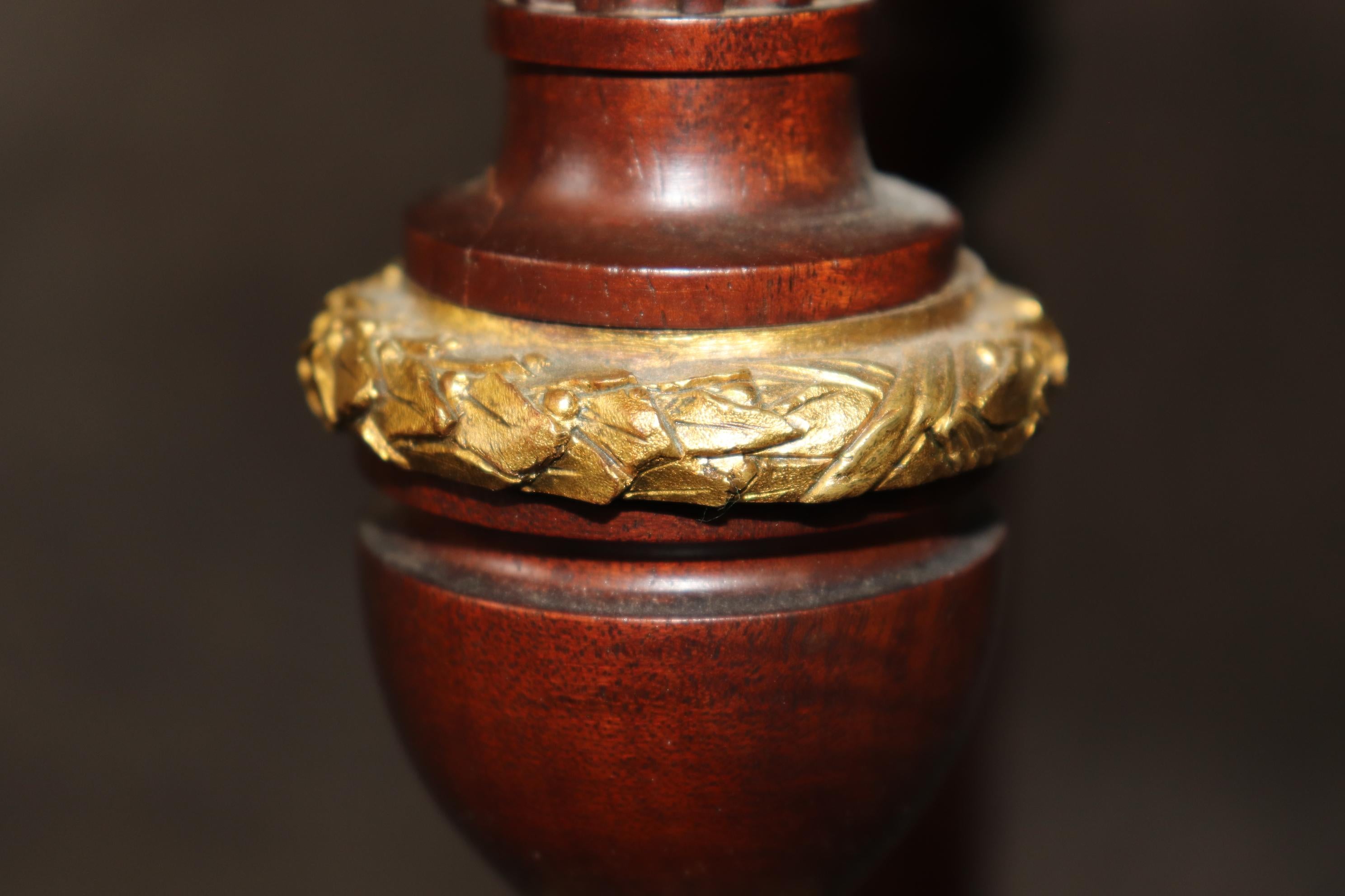 Alexandre Chevrie Signed Breche D' Alep Marble Bronze Louis XVI Gueridon Table 9