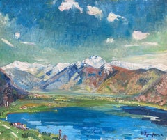 Point of view von Alexandre de Spengler - Öl auf Leinwand 51x61 cm