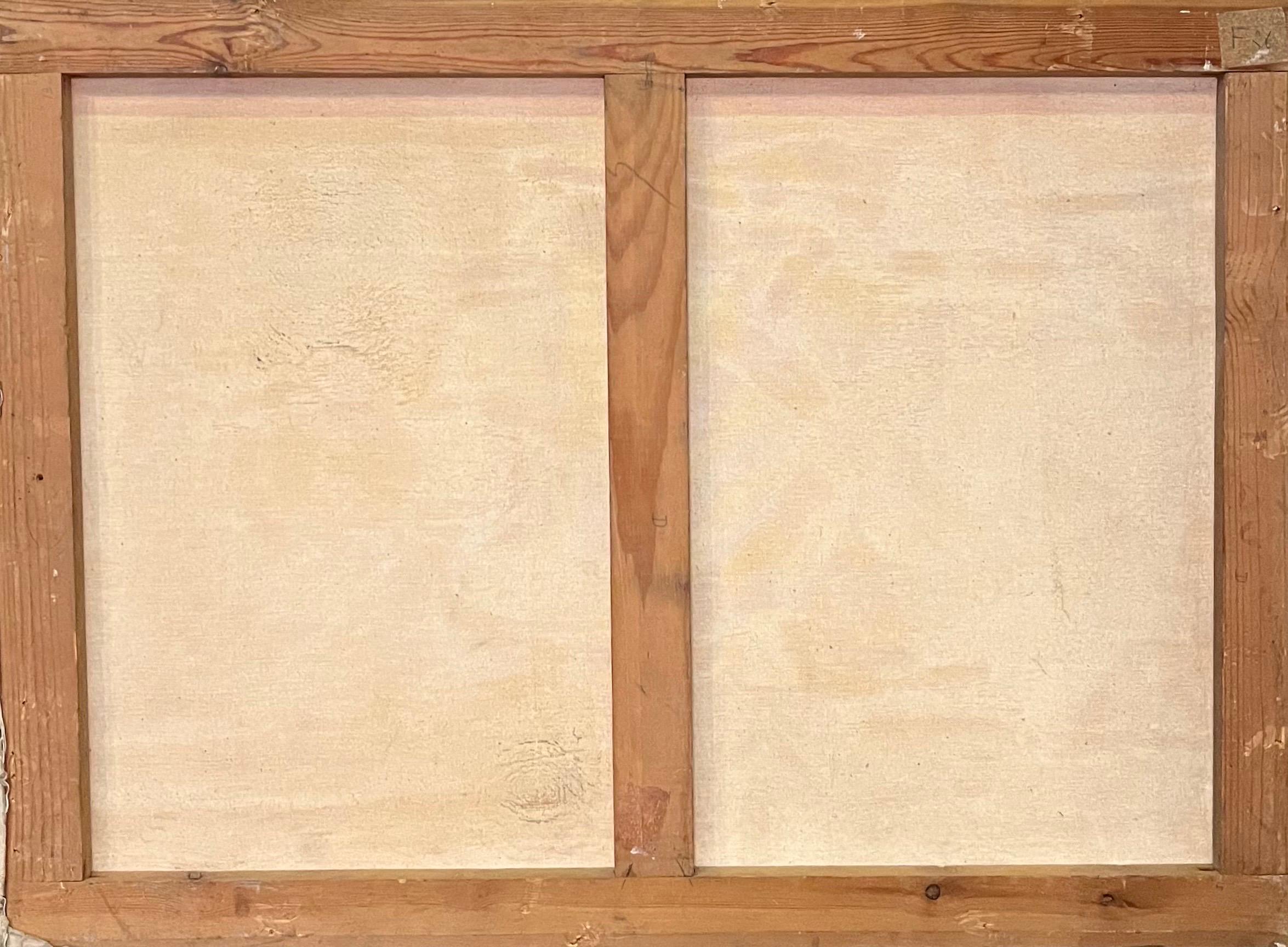 Il lettore di Alexandre de Spengler - Olio su tela 54x73 cm in vendita 3