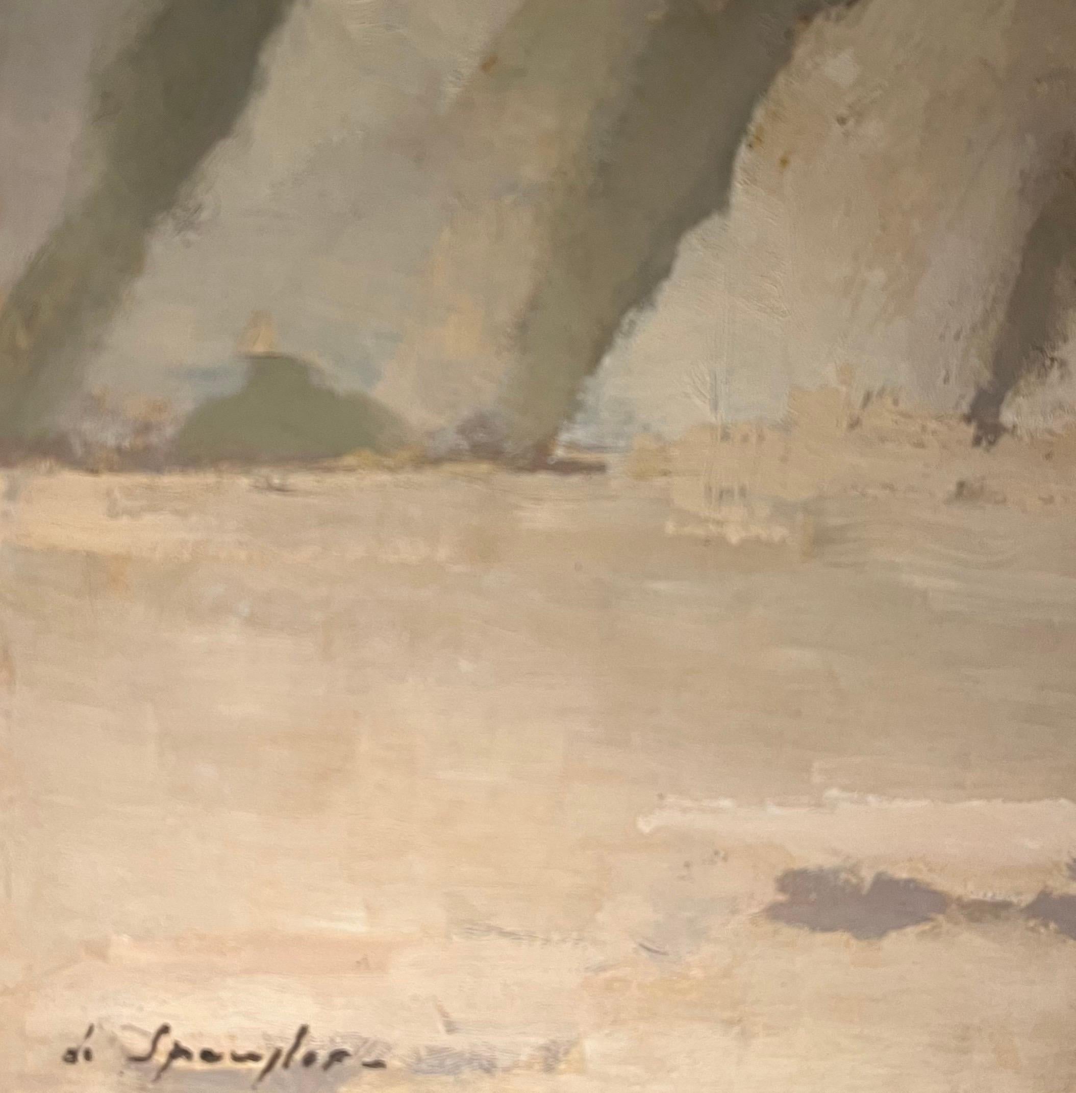 Alexandre de Spengler (1893–1973) was a Swiss painter and engraver active in Geneva and Paris.
He is known for his land and seascapes, as well as figure and genre paintings. 
De Spengler's works have been featured in various auctions, indicating a