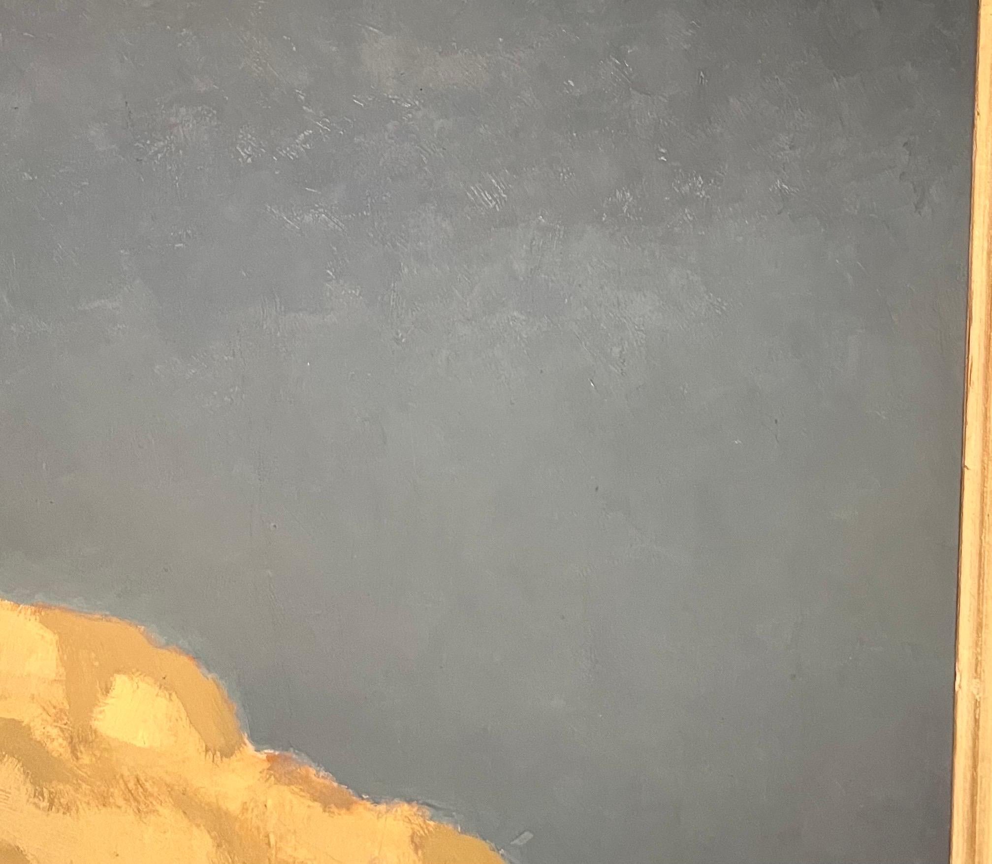 Villajoyosa, Spain by Alexandre de Spengler - Oil on Masonite 44x78 cm For Sale 3