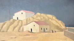 Villajoyosa, Spain by Alexandre de Spengler - Oil on Masonite 44x78 cm