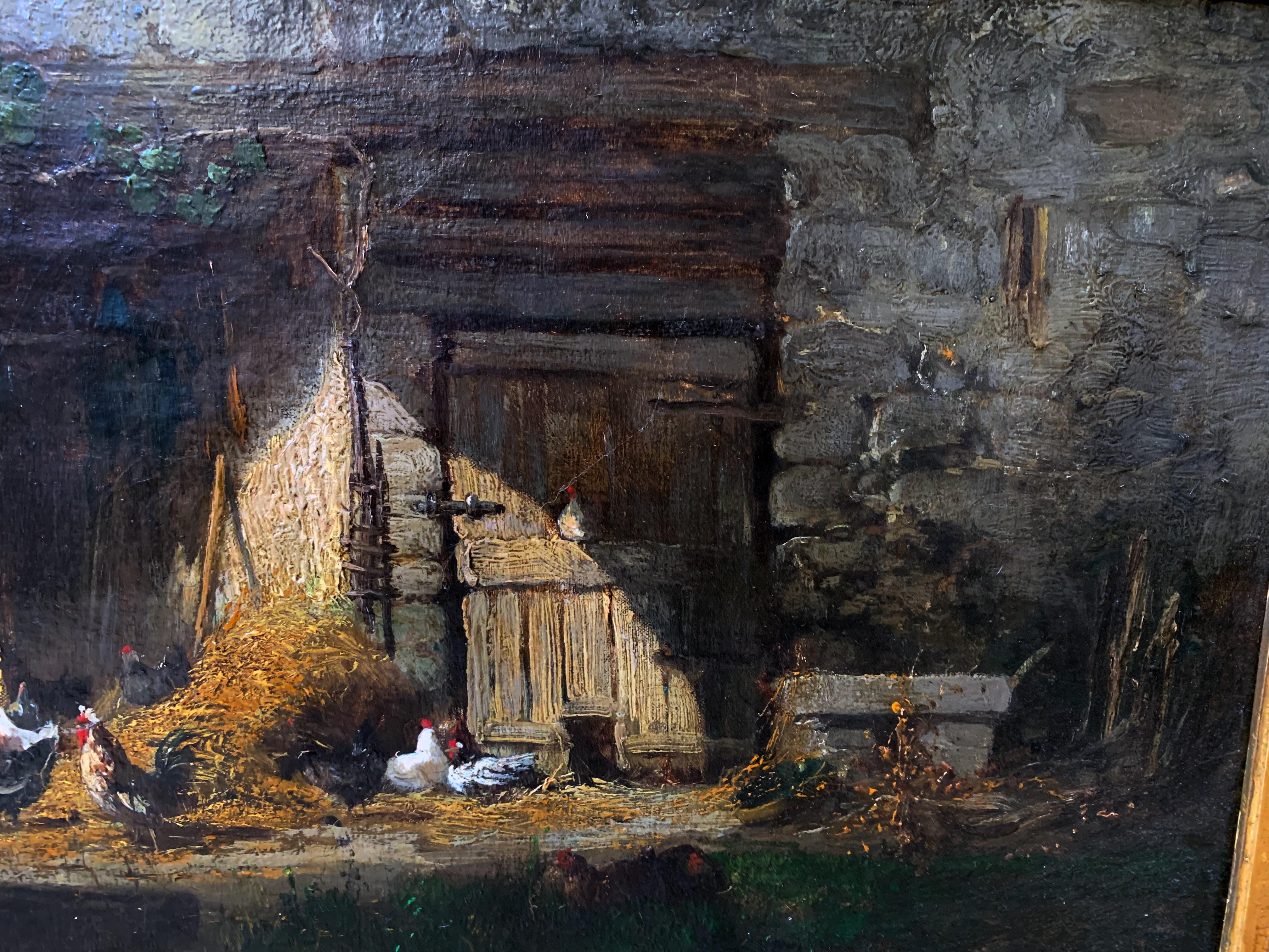 Basse Cour Alexandre Defaux (1826/1900) in vendita 4