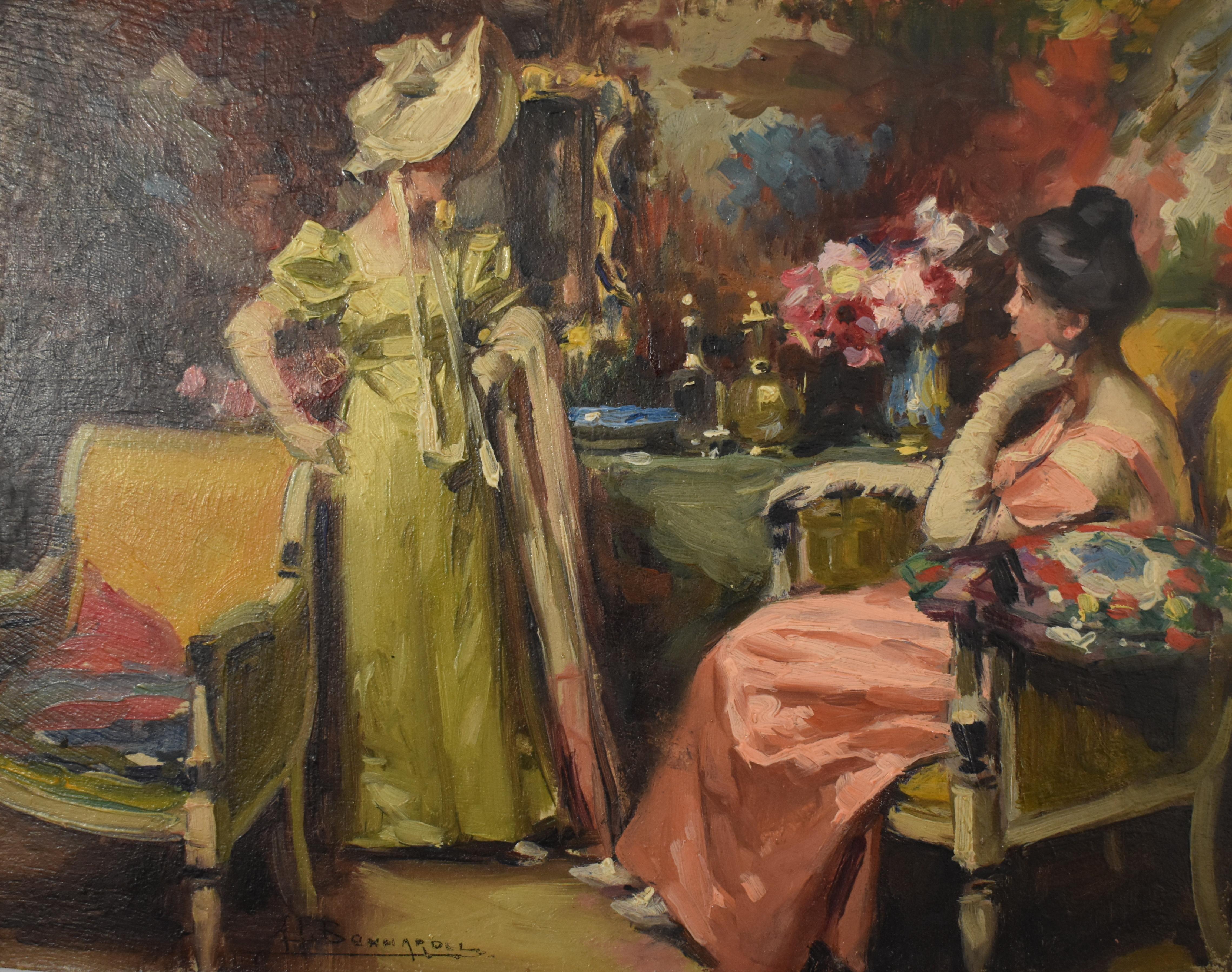 Alexandre-françois Bonnardel (1867-1942) Figurative Painting - Alexandre-François BONNARDEL (1867-1942)