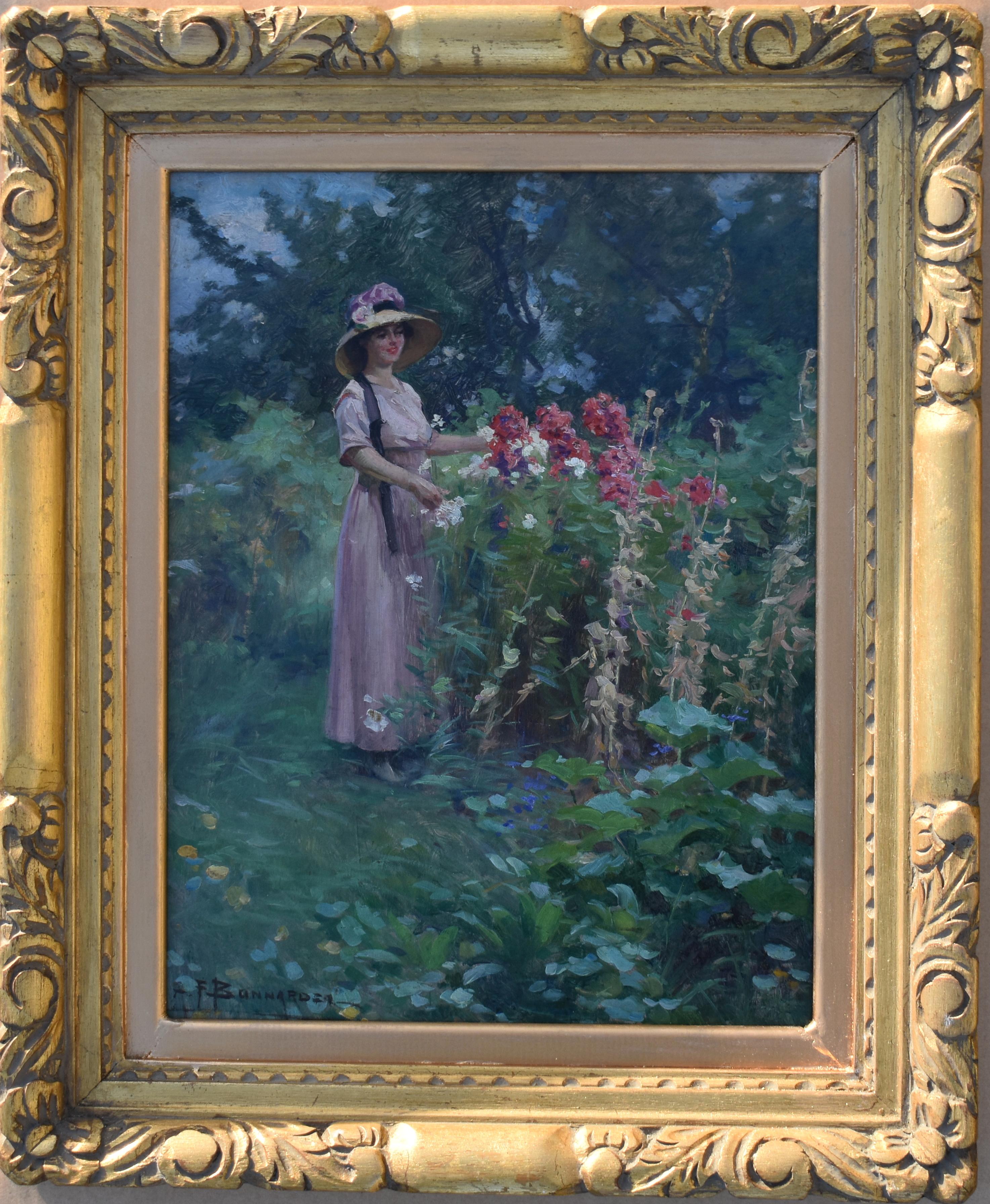 Alexandre-françois Bonnardel (1867-1942) Figurative Painting – Ölgemälde der Französischen Schule der Belle Epoque, um 1900