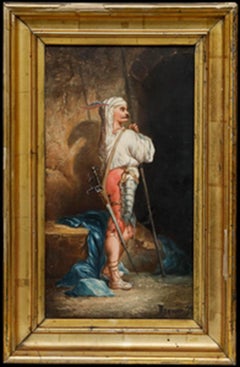 Regnier after Alexandre Gabriel Decamps (1803-1860) - 1879 Oil, The Palace Guard
