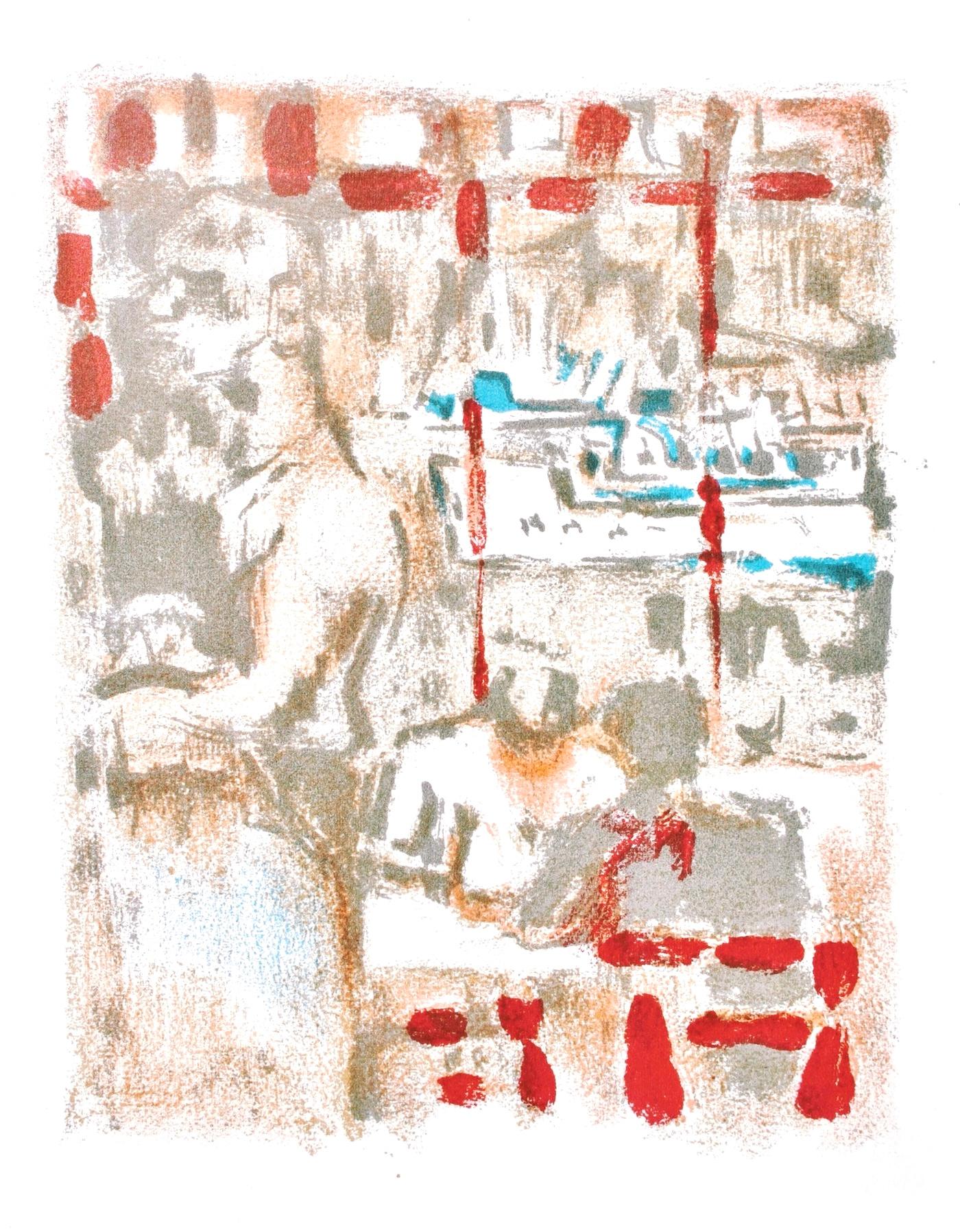 Alexandre Garbell, Untitled, from Albert Camus, oeuvres completes, 1962