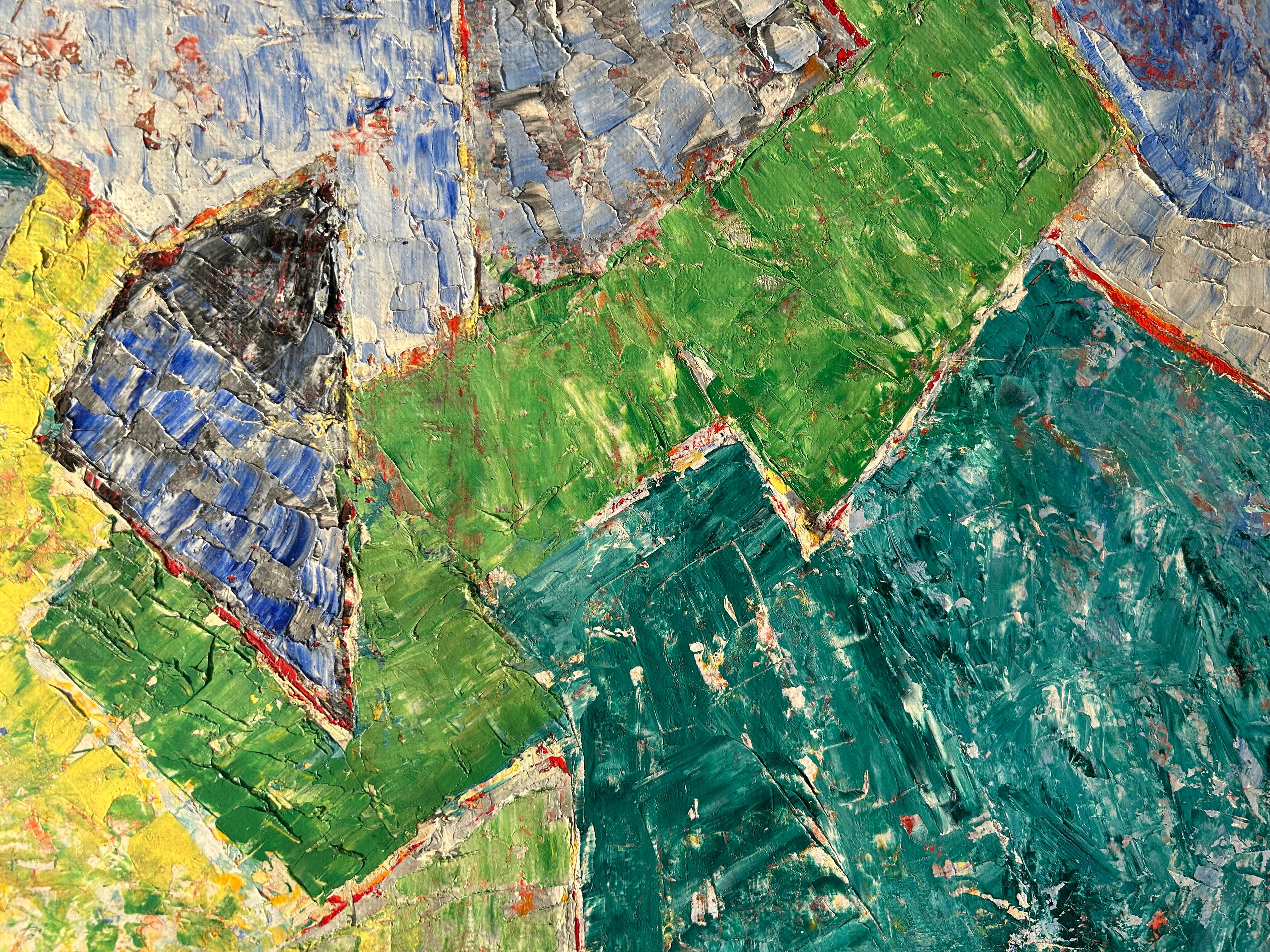 Composizione - Painting Astratto di Alexandre Istrati 