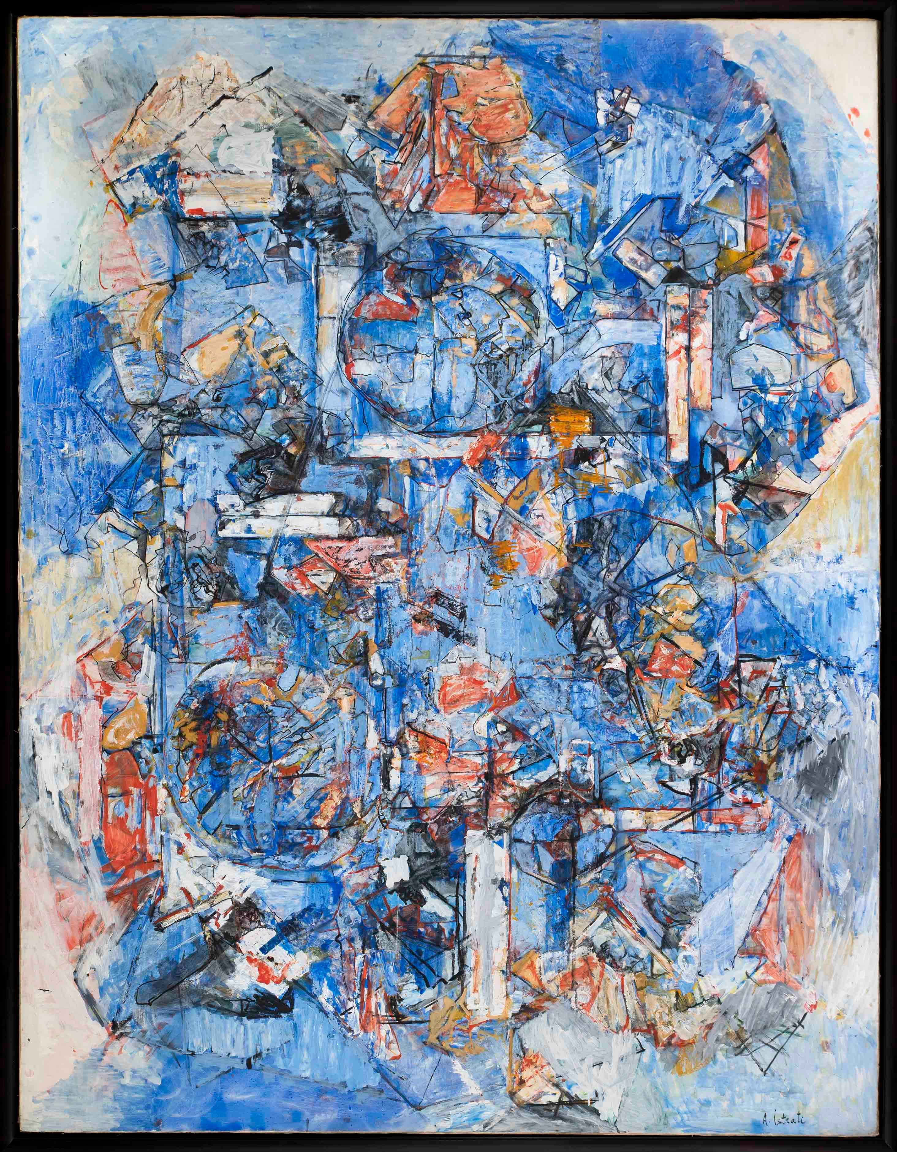 Sans titre, 1984-1987 - Painting by Alexandre Istrati