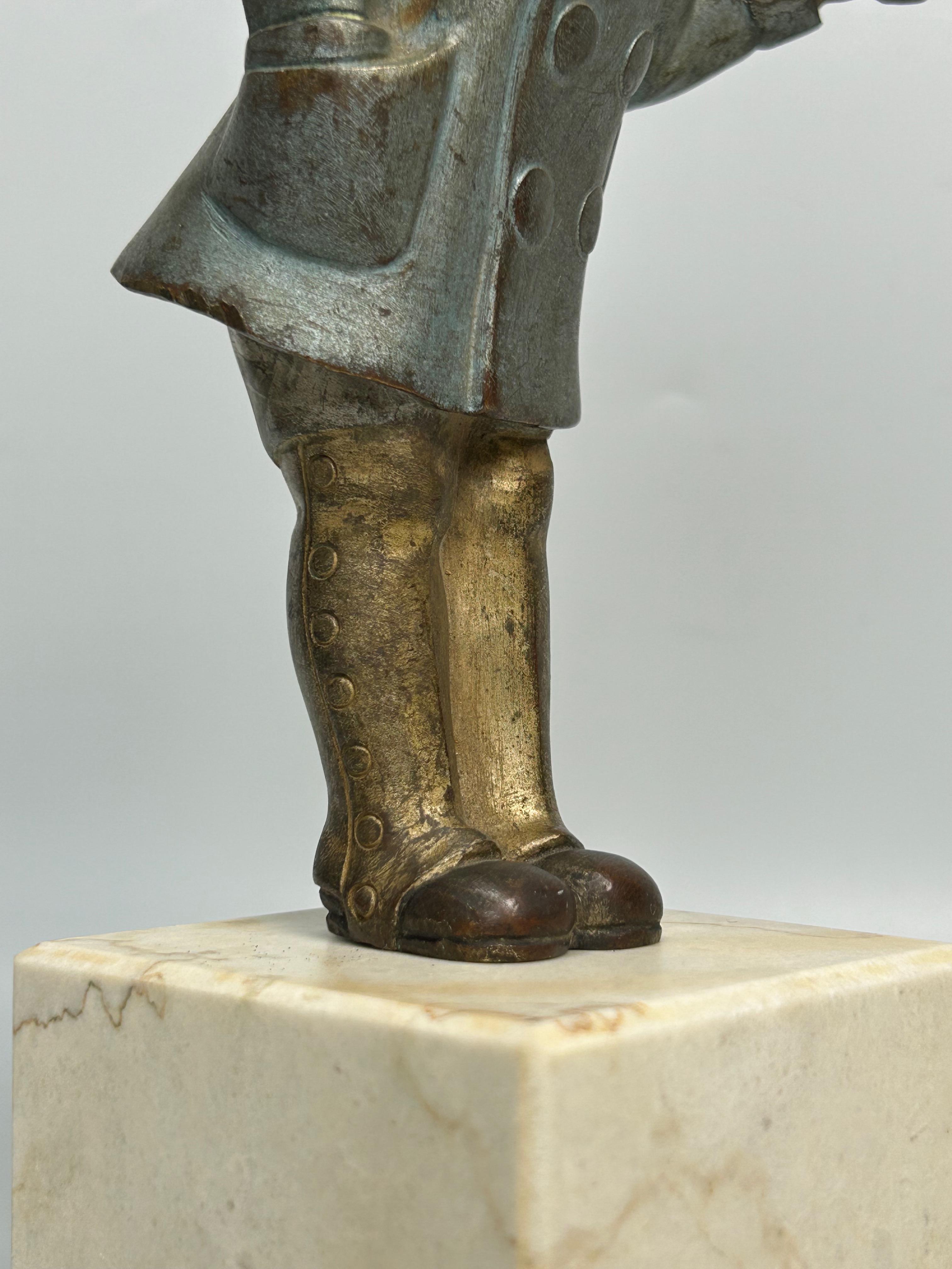 Alexandre Kelety Bronze Art Deco For Sale 1