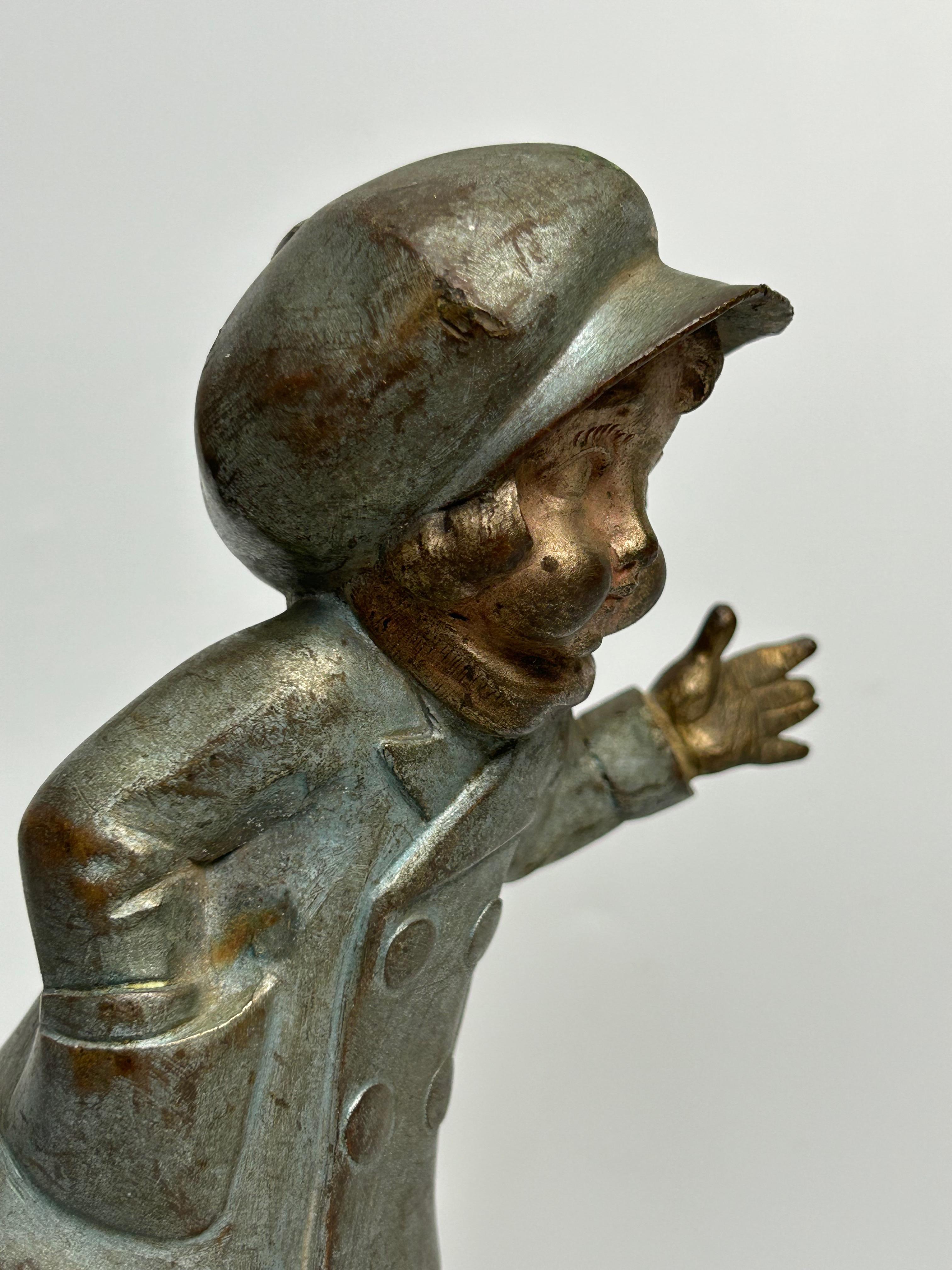 Alexandre Kelety Bronze Art Deco For Sale 2