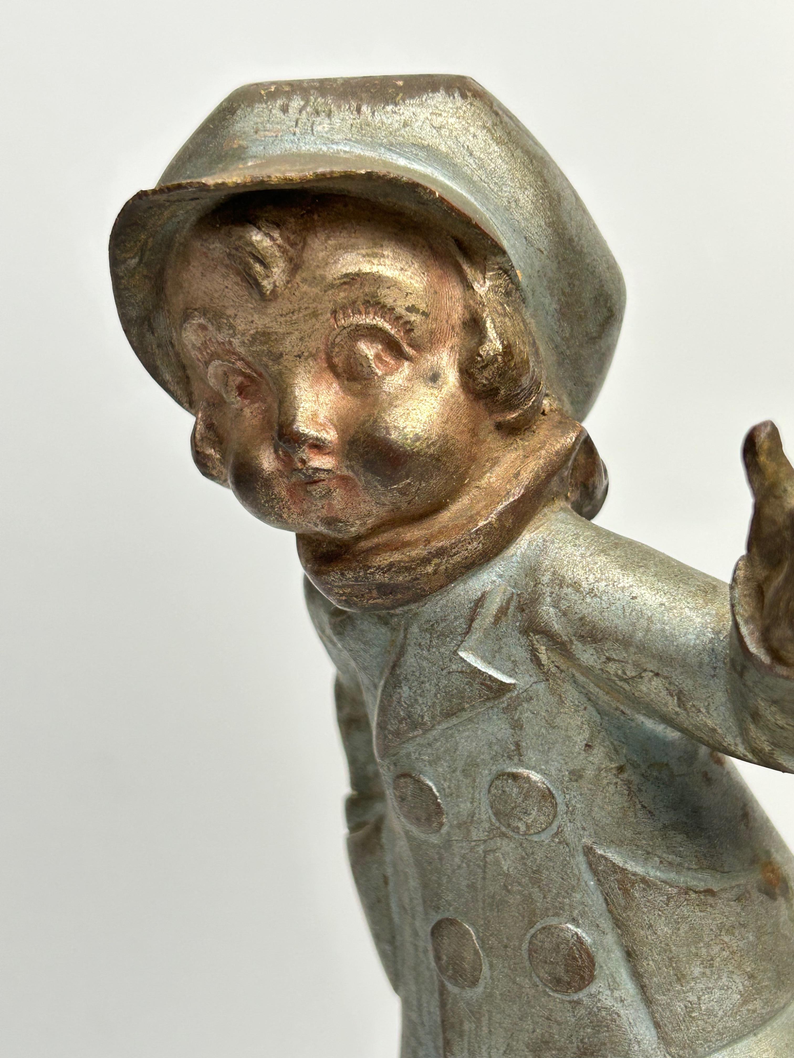 Alexandre Kelety Bronze Art Deco For Sale 4