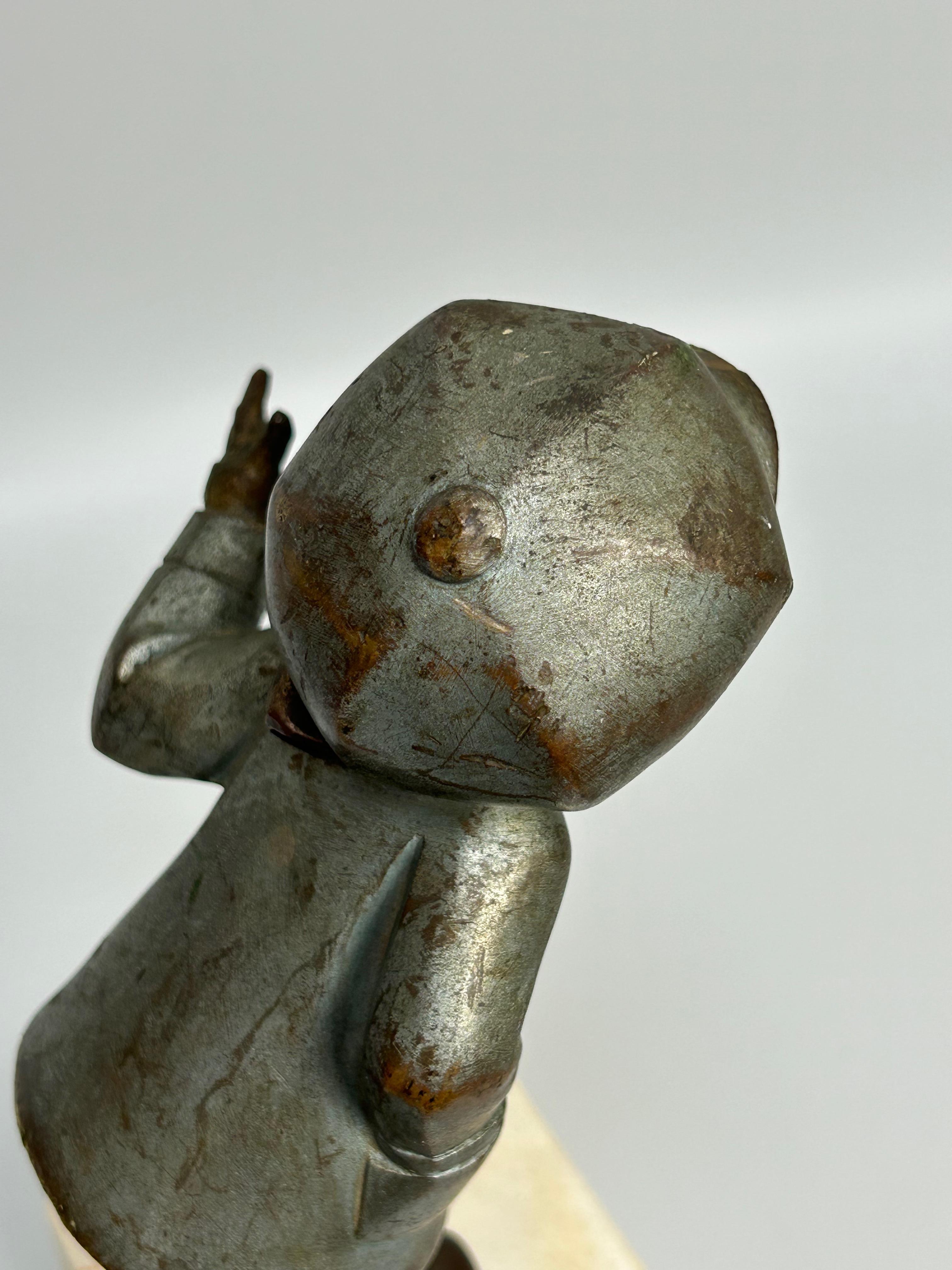 Alexandre Kelety Bronze Art Deco For Sale 5