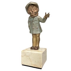 Alexandre Kelety Bronze Art Deco