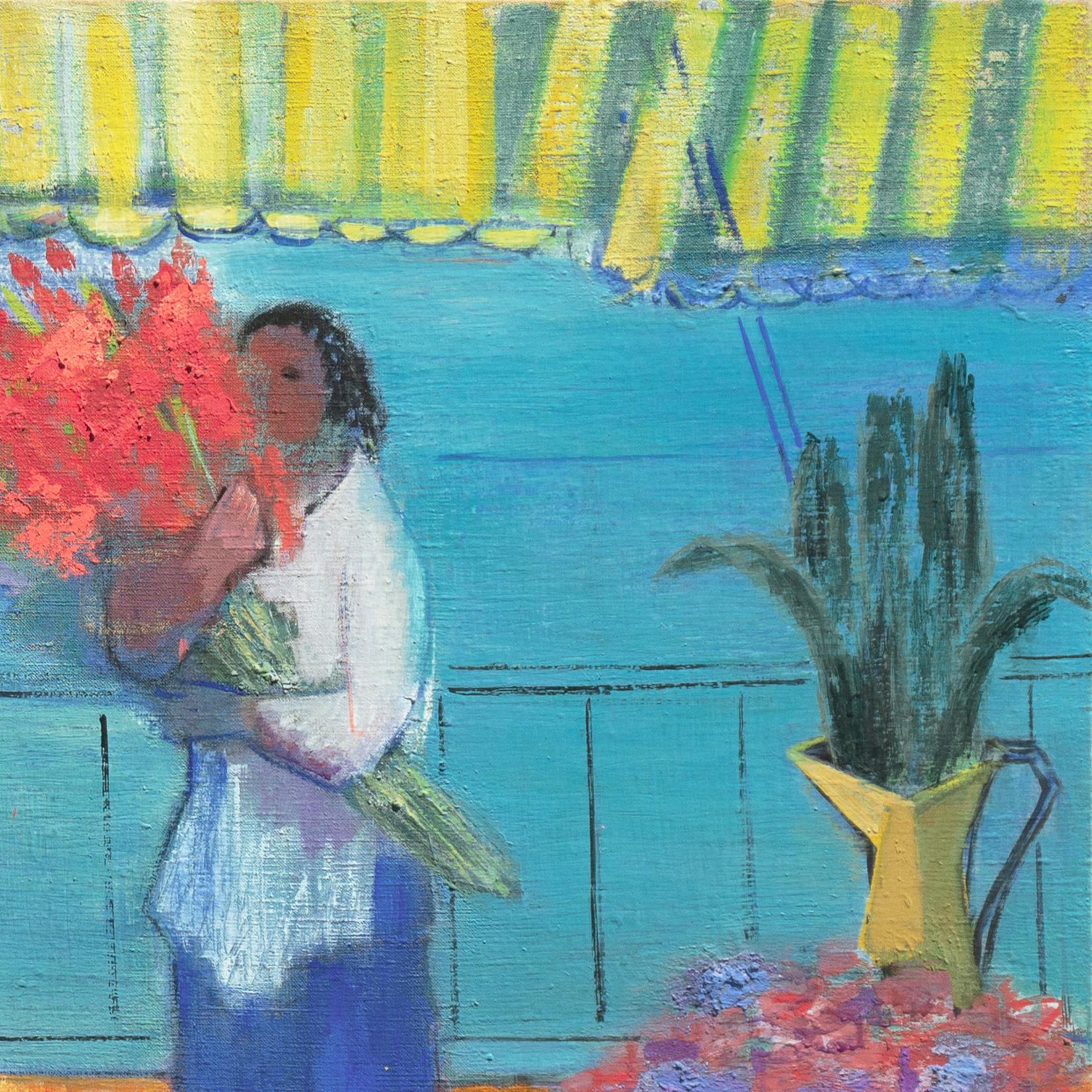 'Gladioli in the Côte d'Azur', Paris, Salon des Indépendants, St. Petersburg For Sale 5