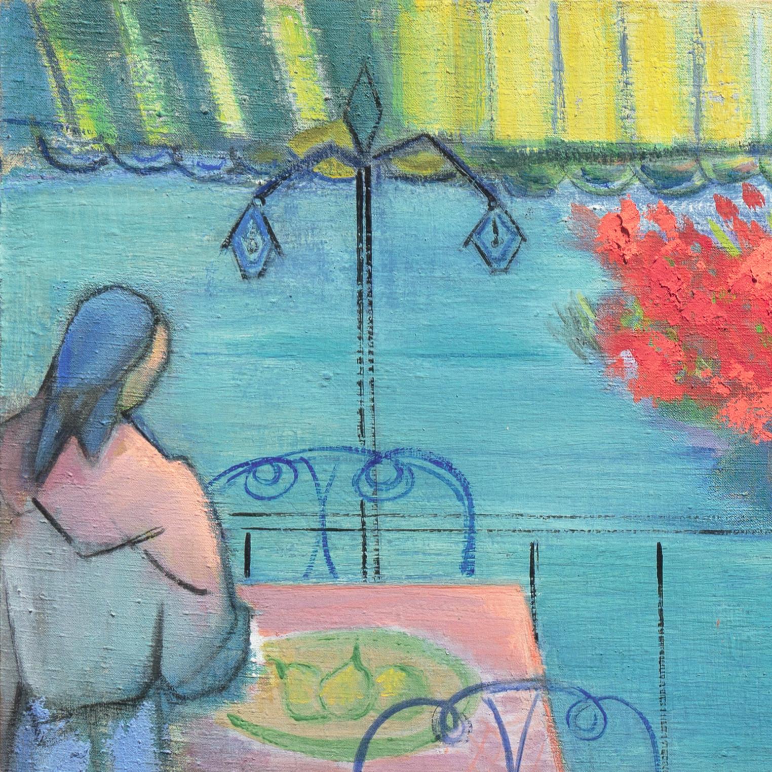 'Gladioli in the Côte d'Azur', Paris, Salon des Indépendants, St. Petersburg For Sale 3