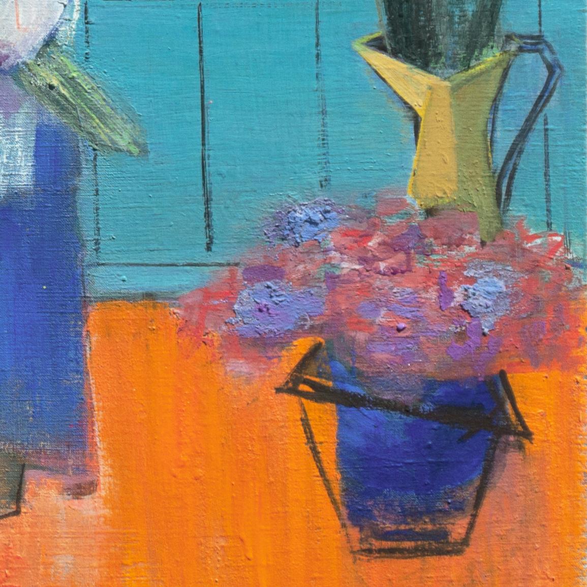 'Gladioli in the Côte d'Azur', Paris, Salon des Indépendants, St. Petersburg For Sale 4