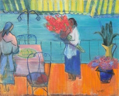 'Gladioli in the Côte d'Azur', Paris, Salon des Indépendants, St. Petersburg