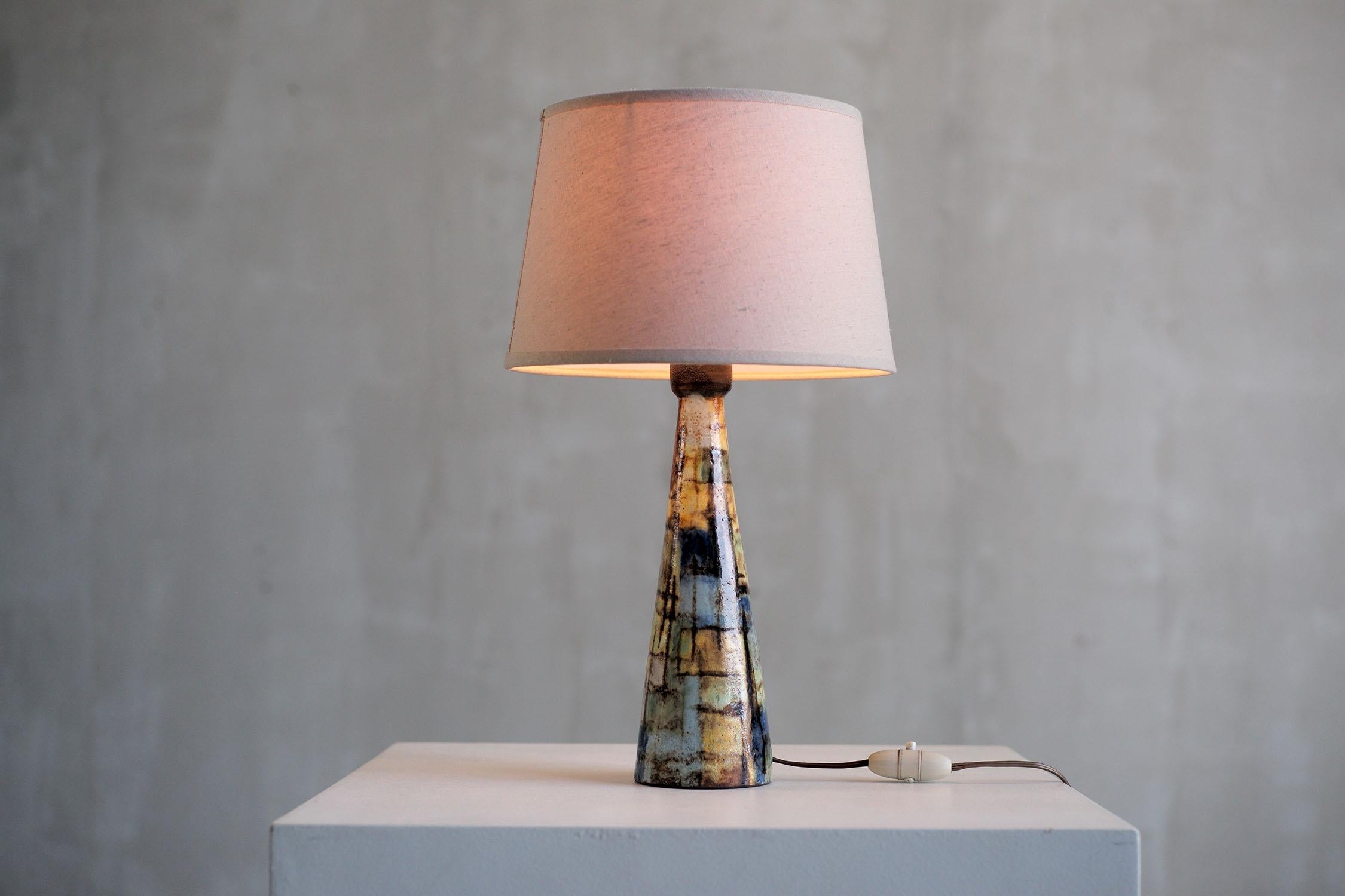 Alexandre Kostanda '1921-2007', Table Lamp, France, 1950 For Sale 2