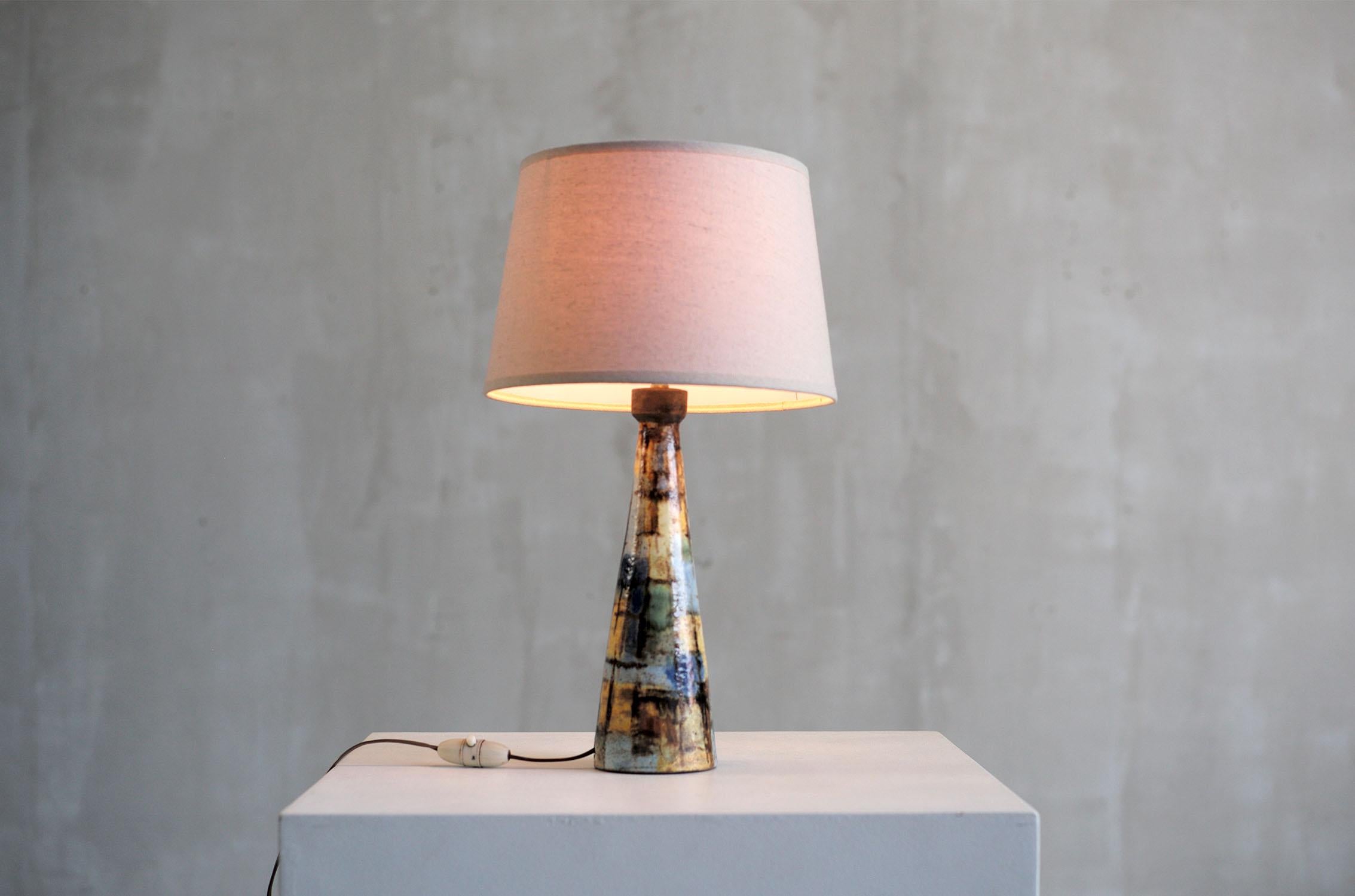 Alexandre Kostanda '1921-2007', Table Lamp, France, 1950 For Sale 4