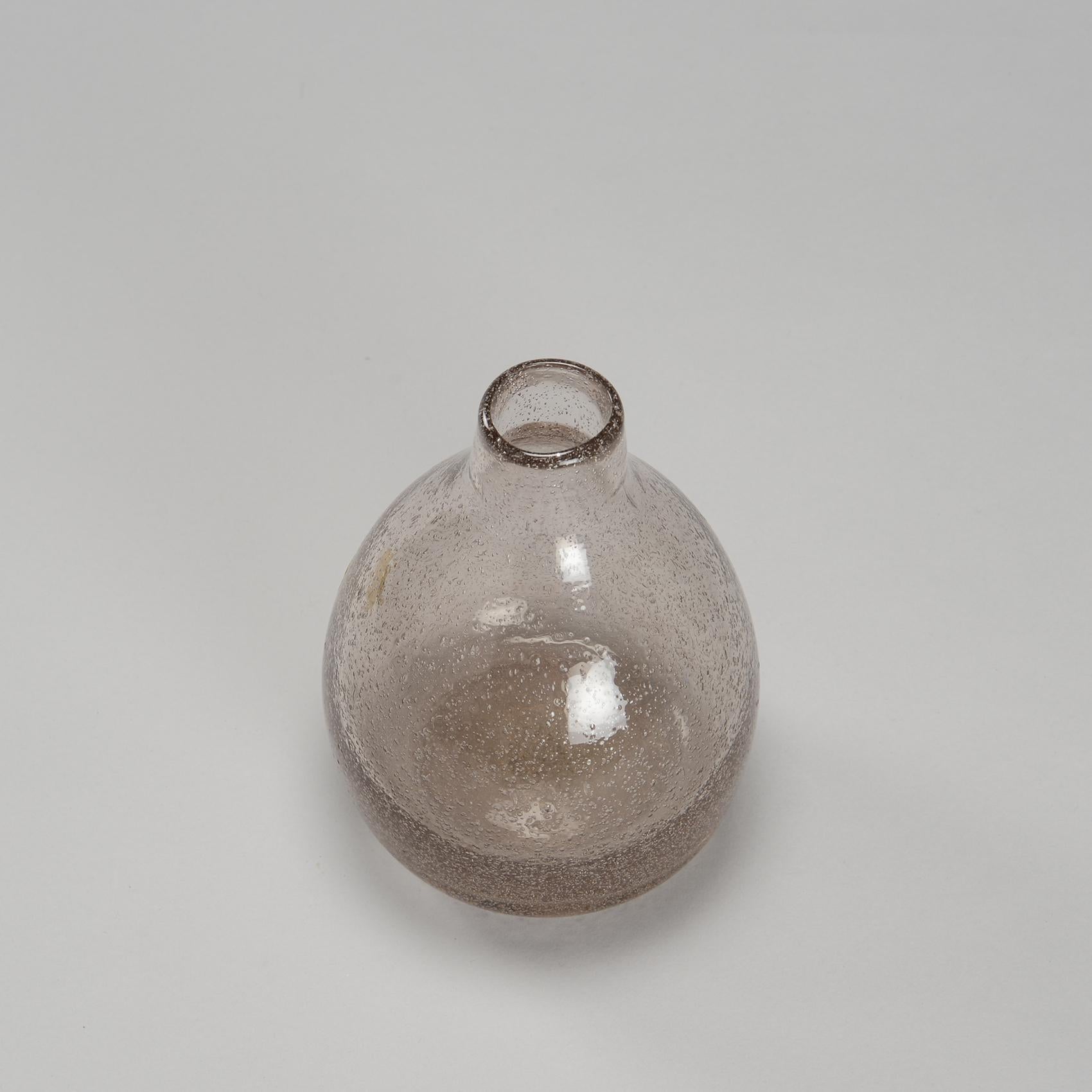 Vasen aus geblasenem Glas von Alexandre Kostanda, Vallauris, Frankreich (Moderne der Mitte des Jahrhunderts) im Angebot