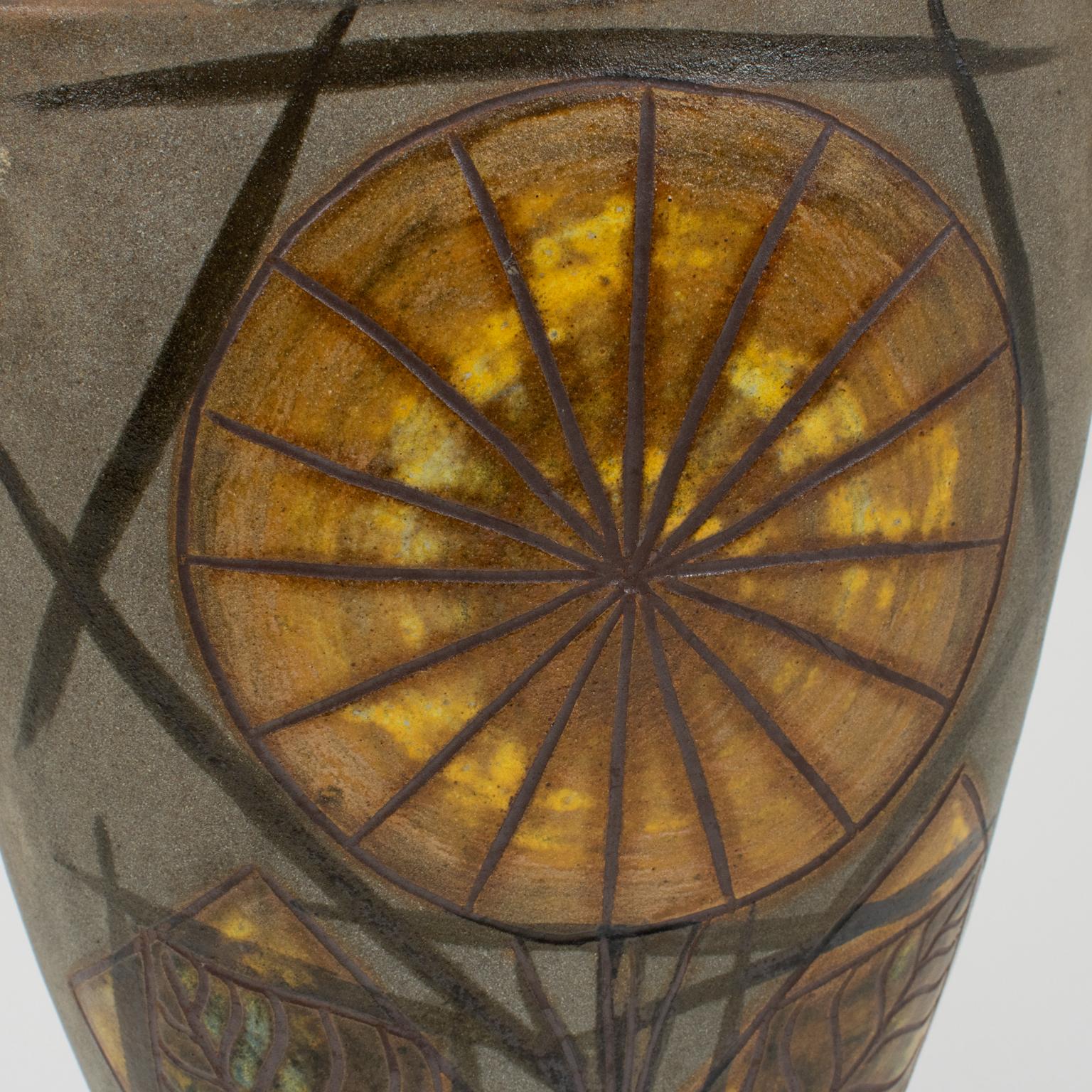 Alexandre Kostanda Important Mid-Century Ceramic Vase, France 5