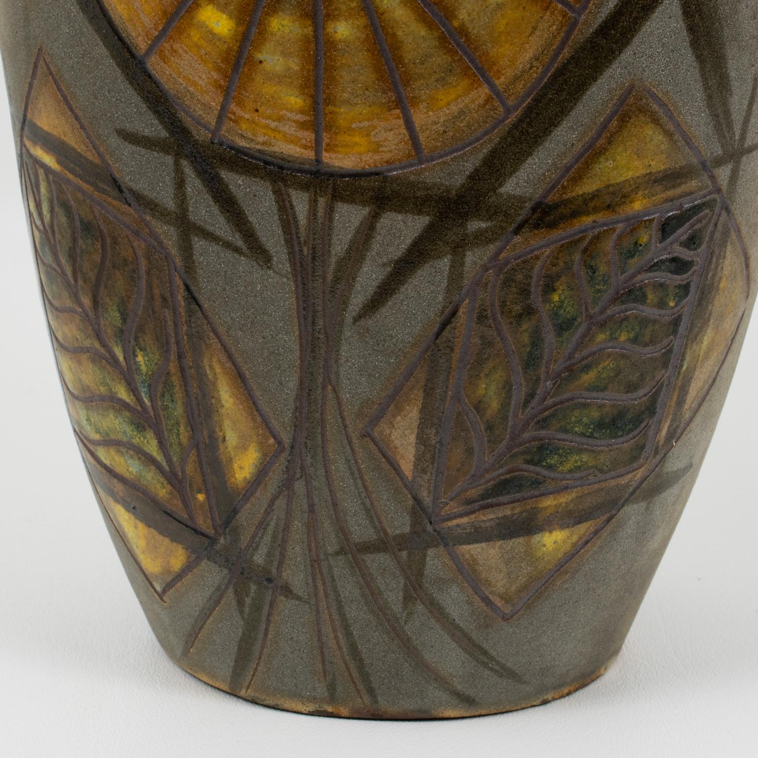 Alexandre Kostanda Important Mid-Century Ceramic Vase, France 7
