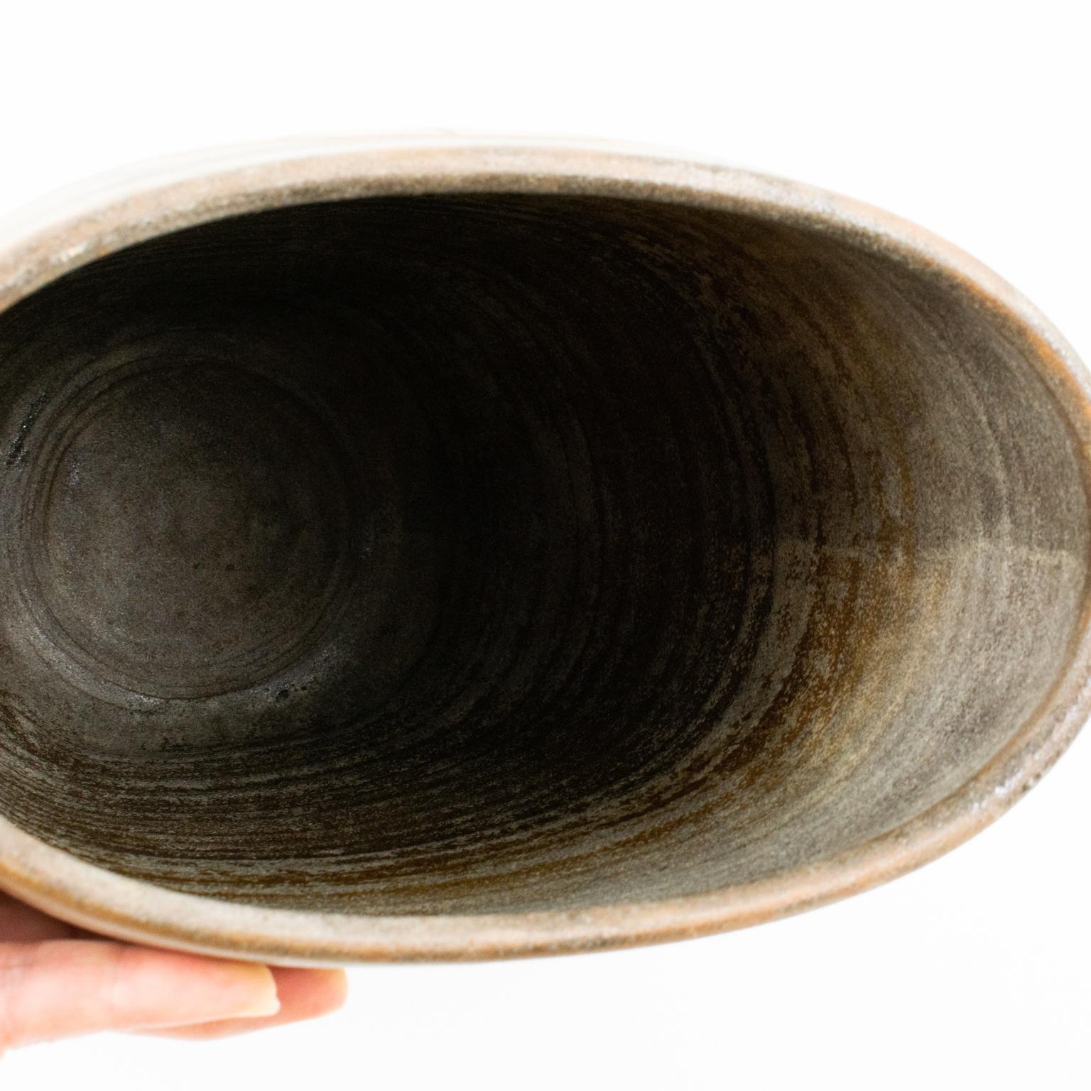 Alexandre Kostanda Important Mid-Century Ceramic Vase, France 1