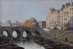 Vintage Le Pont Neuf à Paris