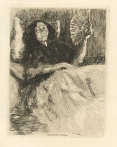 "Femme de Triana" etching