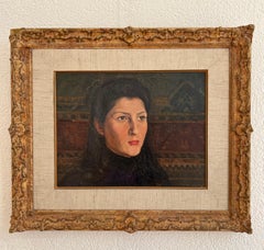 Portrait of young woman