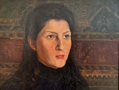 Portrait of young woman