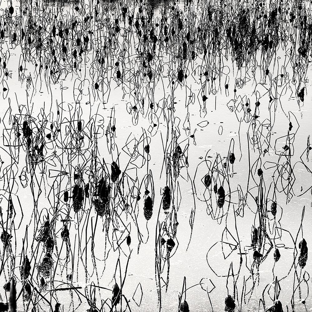 Constellation, Chine, perdue dans l'abstraction (photographie N&B) - Photograph de Alexandre Manuel