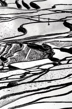 Lost in Abstraction 1, China (Black and White Landscape Photography)