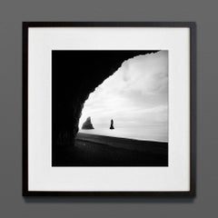 Skogafuss III, Islandia, impresión de archivo, 2016 (20x20 pulgadas)