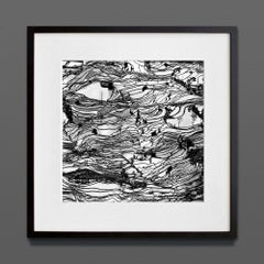 „Tiger Mouth I“, China, Archivdruck, 2018 (20x20in)