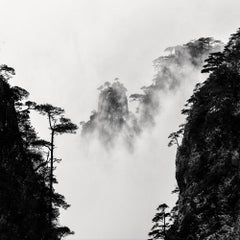 Zhangjiajie 1, China, Lost in Abstraction (B&W Photography)
