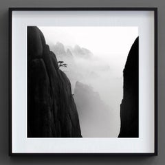 Zhangjiajie 4, China, Verloren in der Abstraktion (Schwarzweißfotografie)