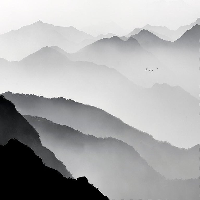 Alexandre Manuel Black and White Photograph - Zhangjiajie 5, China