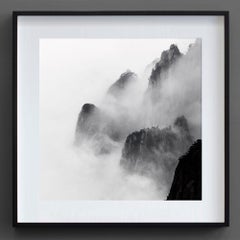 Zhangjiajie 6, China, Verloren in der Abstraktion (Schwarzweißfotografie)