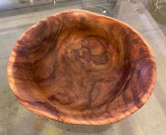 Bol en bois tourné Alexandre Noll des années 1930